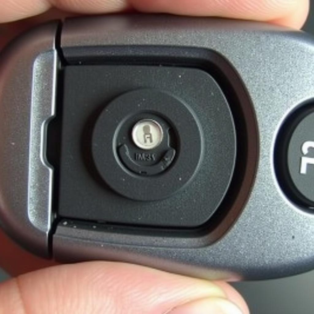 Locating the Battery Inside the Key Fob