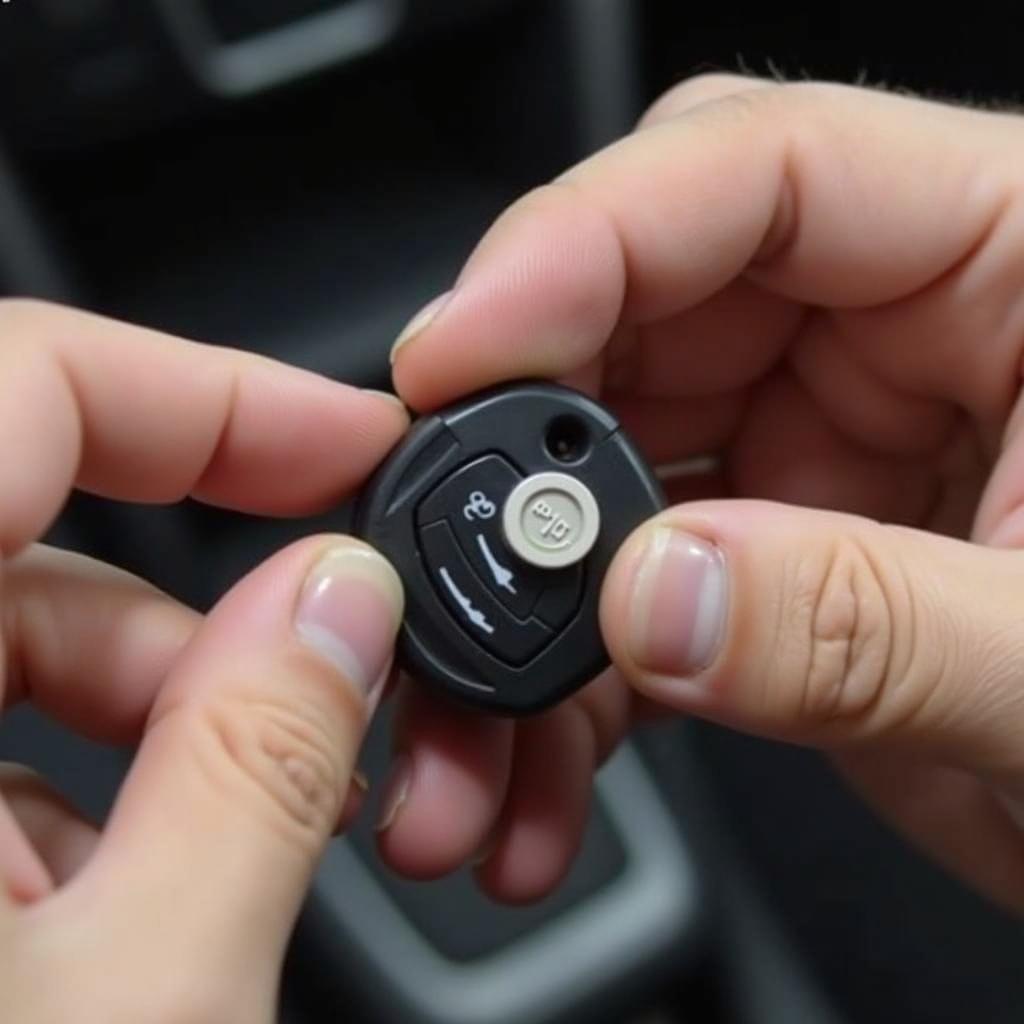 Replacing the Battery in a 2018 Subaru Key Fob