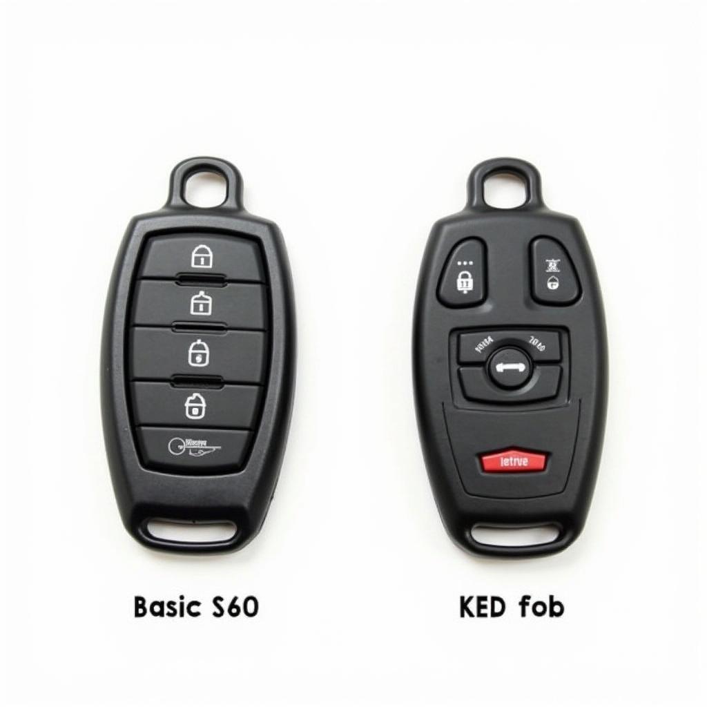 2018 Volvo S60 Key Fob Types: Basic and KED