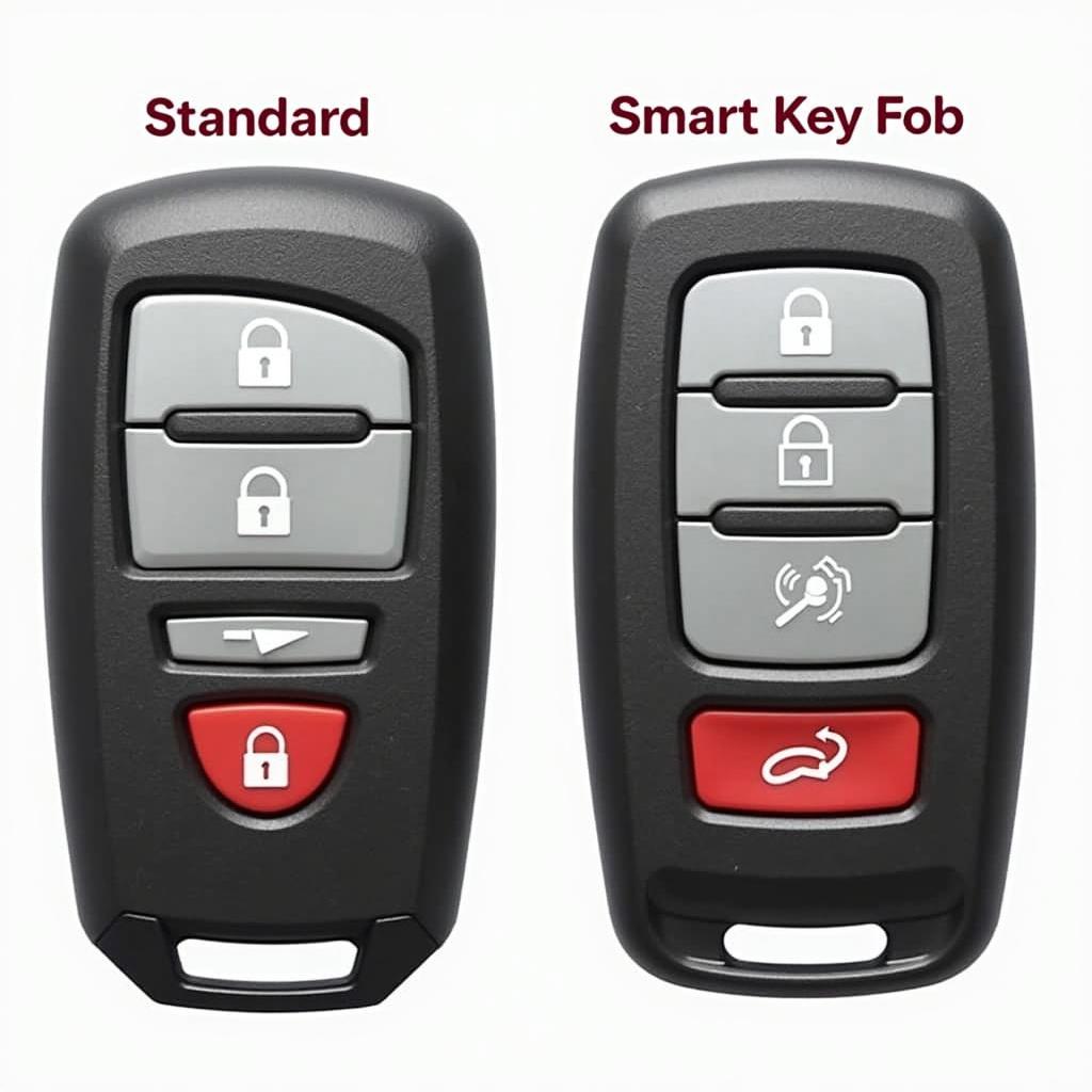 2019 GMC Terrain Key Fob Types