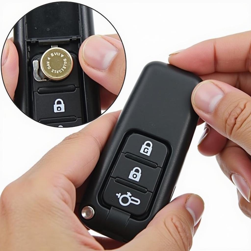 Installing New Battery in 2020 Buick Enclave Key Fob