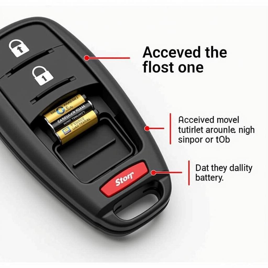 2020 GMC Terrain Key Fob Battery