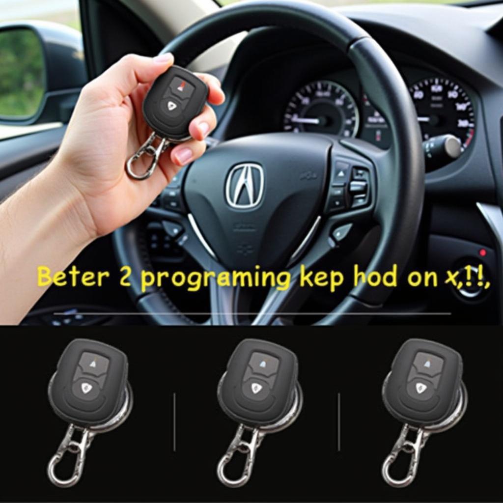 Programming an Acura MDX Key Fob