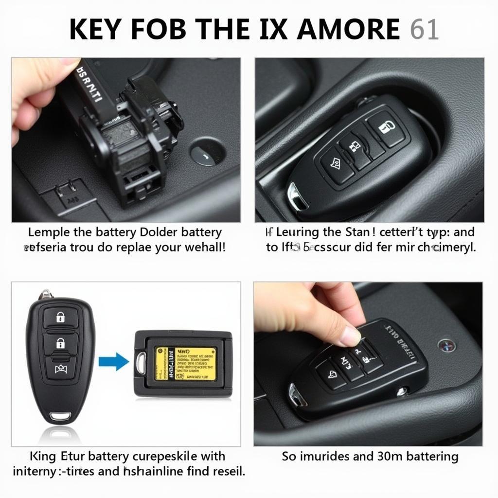 Replacing the Key Fob Battery in a 2007 BMW 325ix