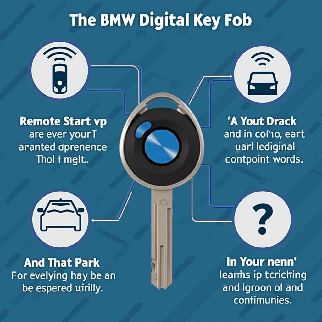 Features of a BMW Digital Key Fob