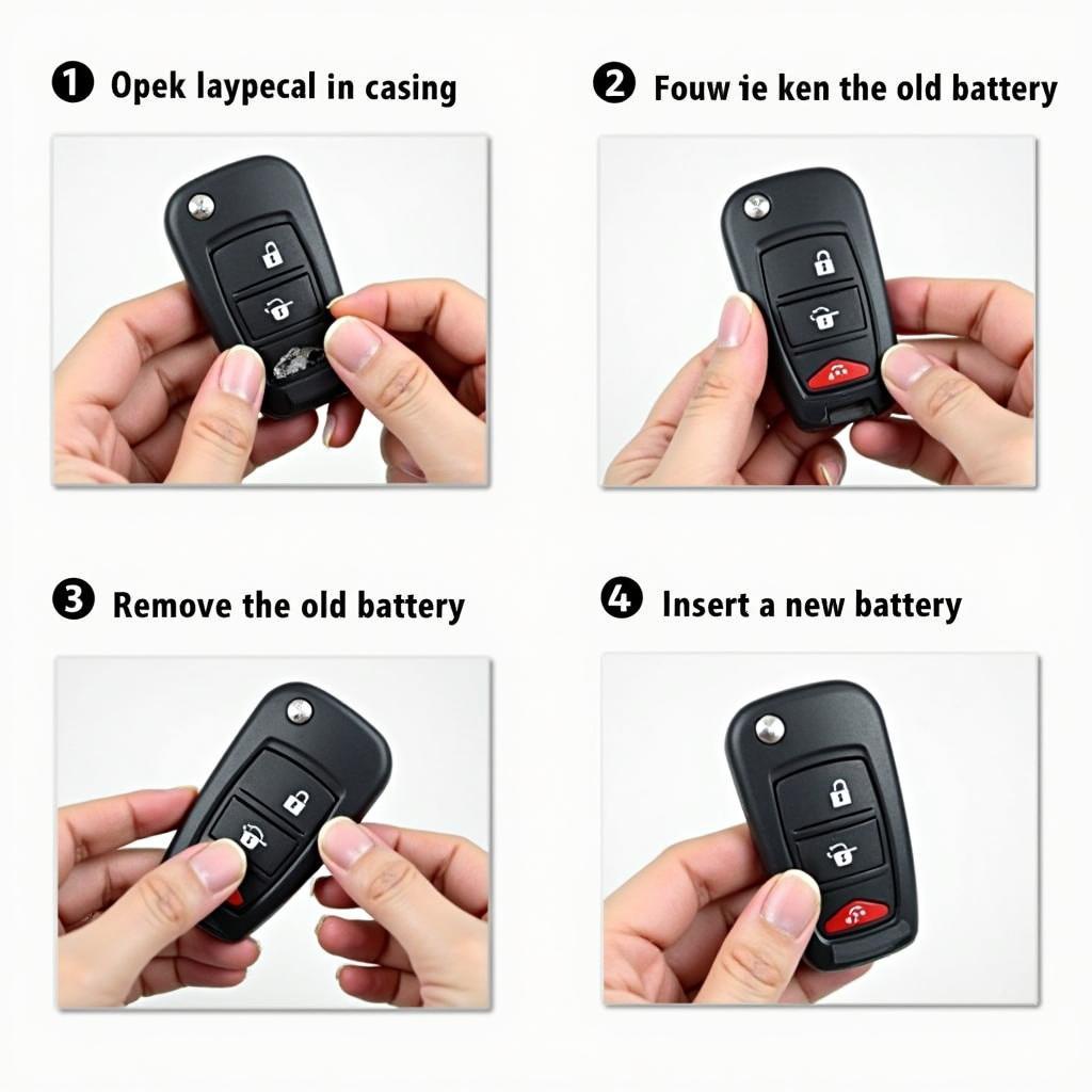 Replacing the Battery in a BMW Key Fob