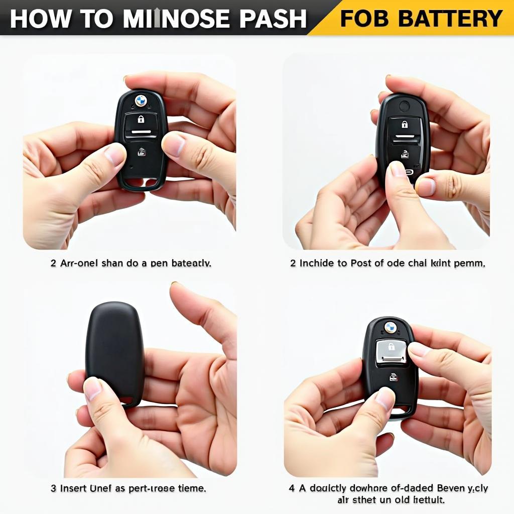 Replacing a BMW Key Fob Battery 