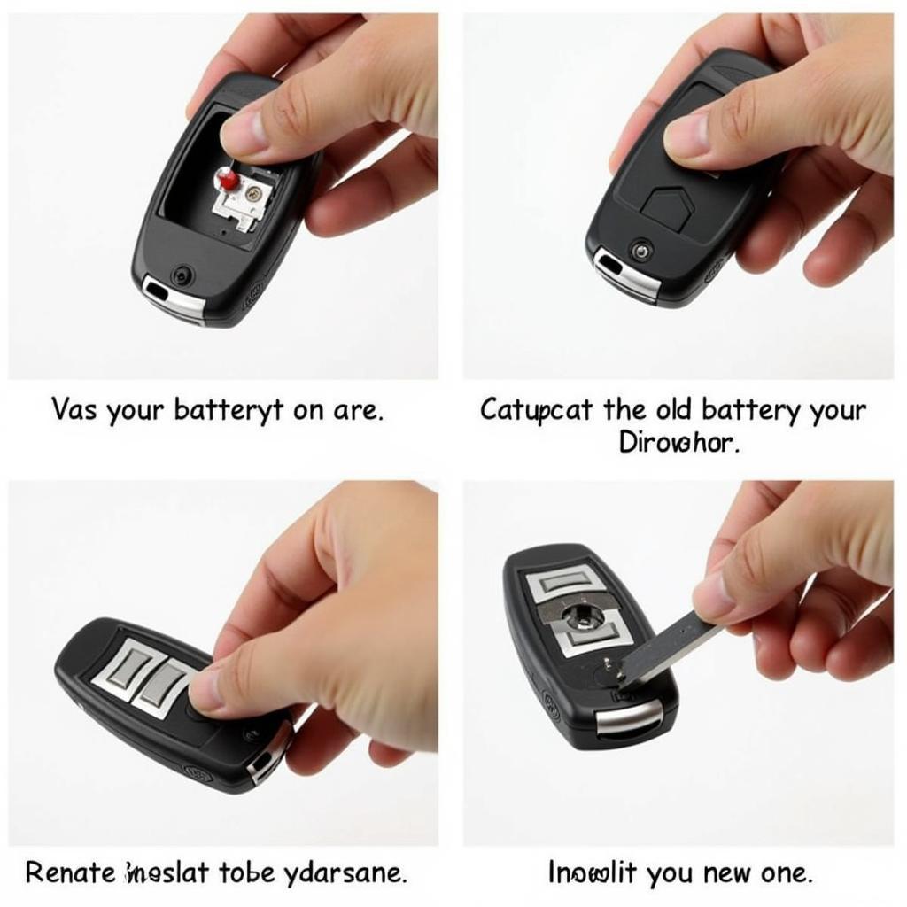 Replacing the Key Fob Battery in a BMW