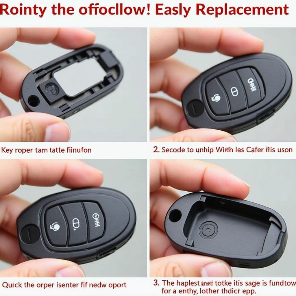 Fully Assembled BMW Key Fob