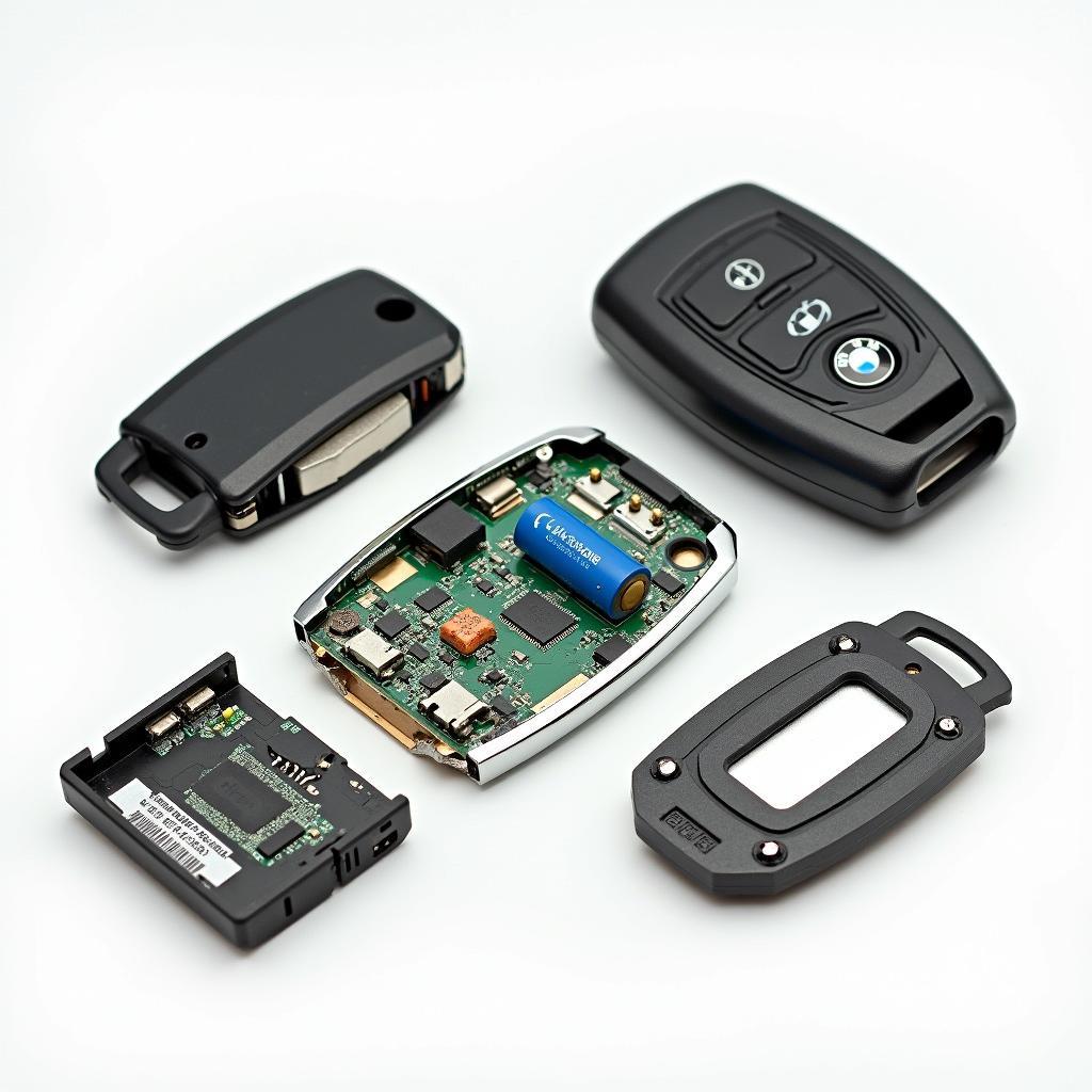 BMW Key Fob Internal Components Houston