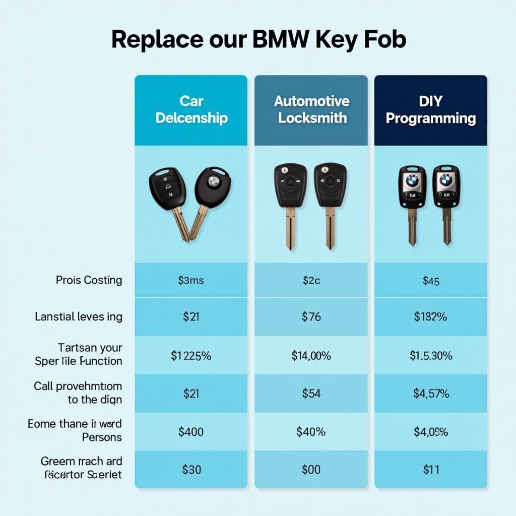 BMW Key Fob Replacement Options: Dealership, Locksmith, DIY