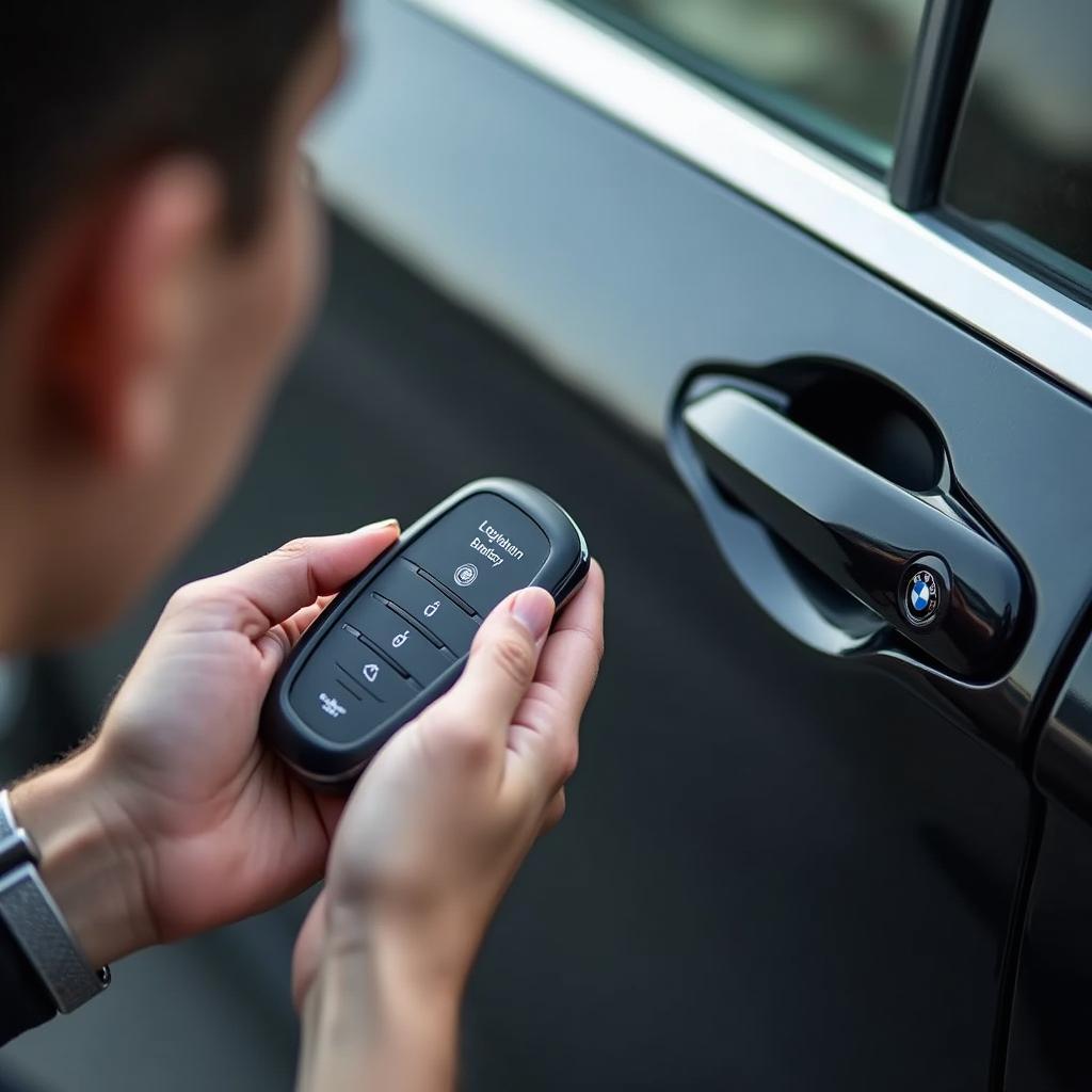 BMW Smart Key Fob Low Battery Range