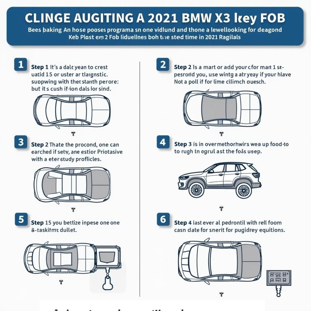 BMW X3 Key Fob Programming Steps