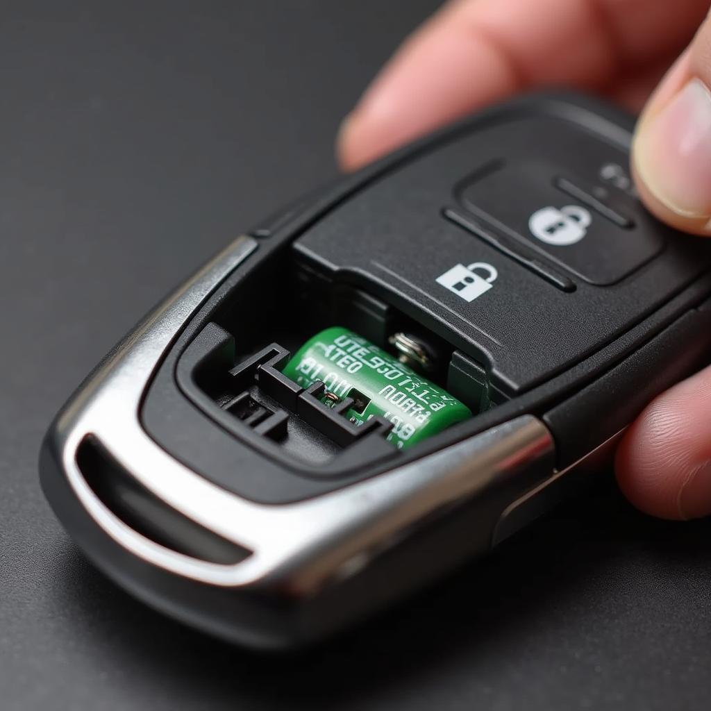 Replacing the battery in a BMW X5 key fob