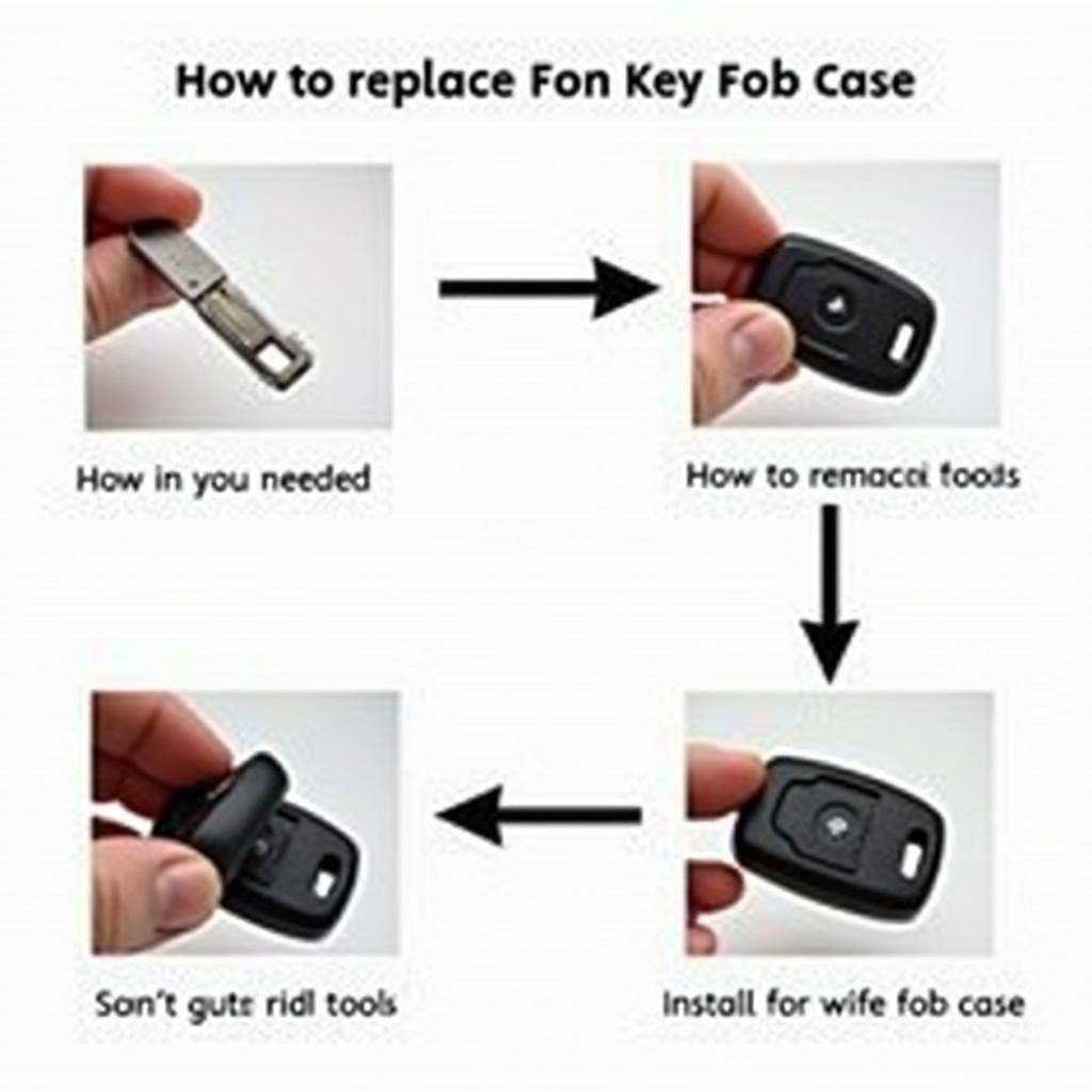 Replacing a Broken Ford Key Fob Case