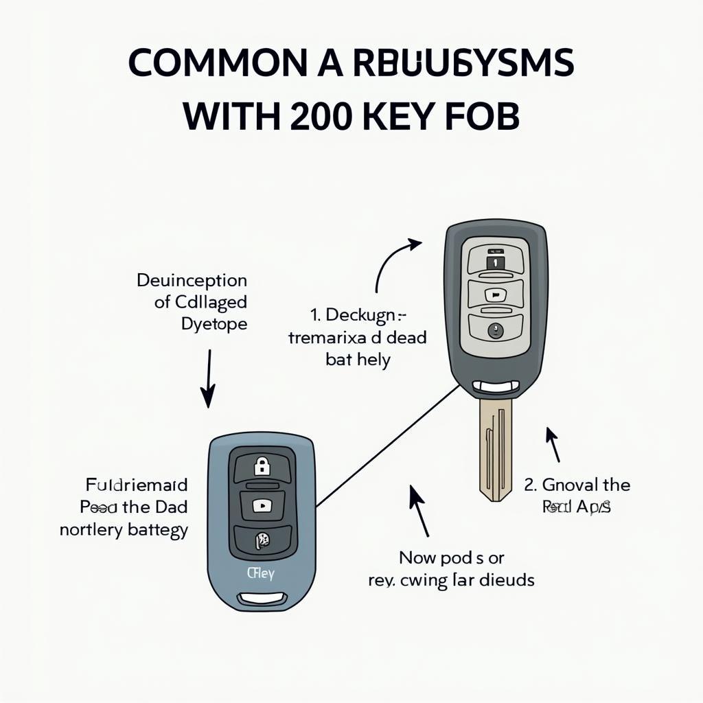 Common Issues with Cadillac 200 Key Fobs