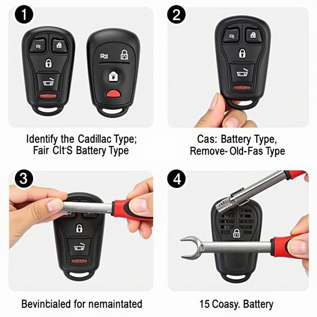 Replacing the Battery in a Cadillac CTS Key Fob