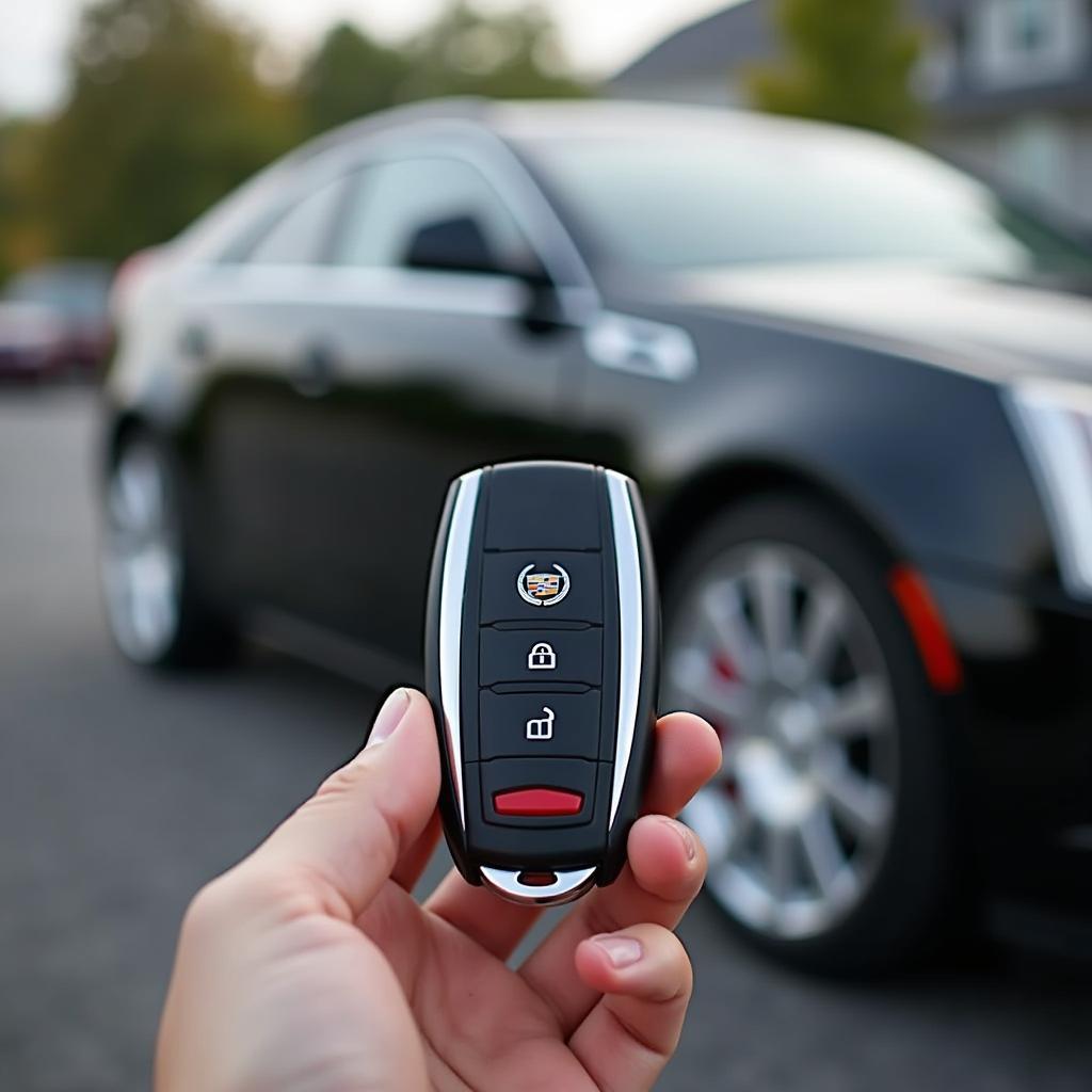 Cadillac CTS Key Fob Low Battery Signal