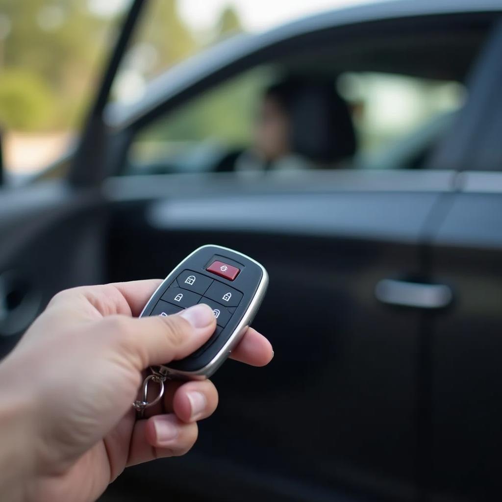 Cadillac ELR key fob with reduced signal range