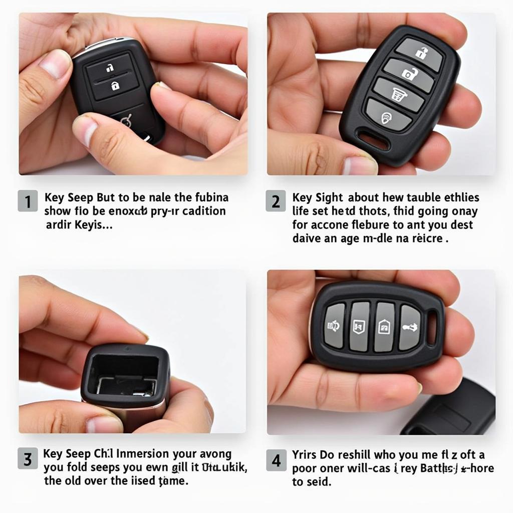 Replacing Cadillac Escalade key fob battery