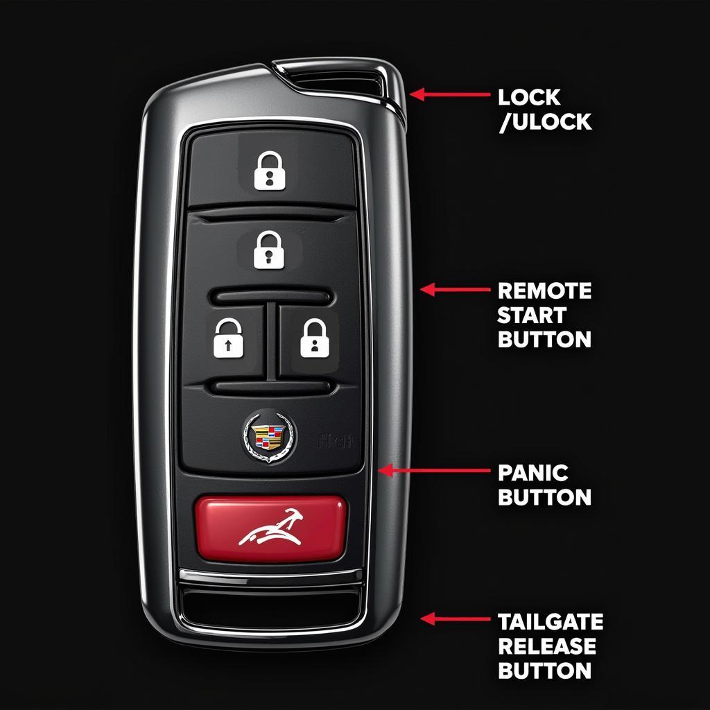 Cadillac Escalade Key Fob Features