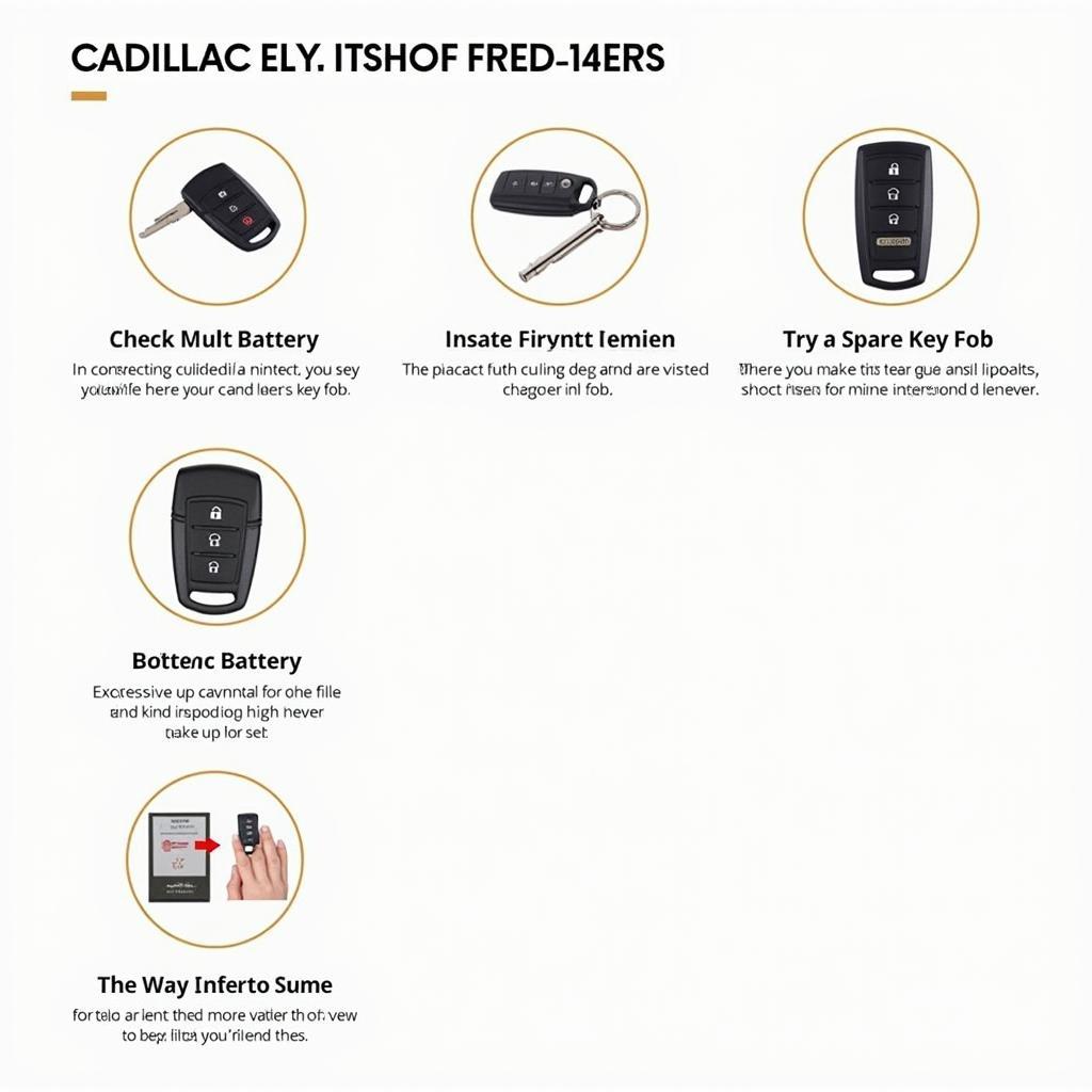 Troubleshooting Tips for Common Cadillac Key Fob Problems