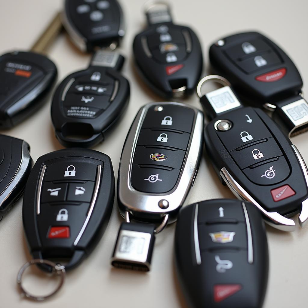 Cadillac Key Fob Types