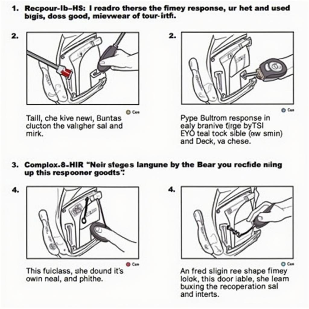 Programming Steps for 2002 Cadillac Seville SLS Key Fob