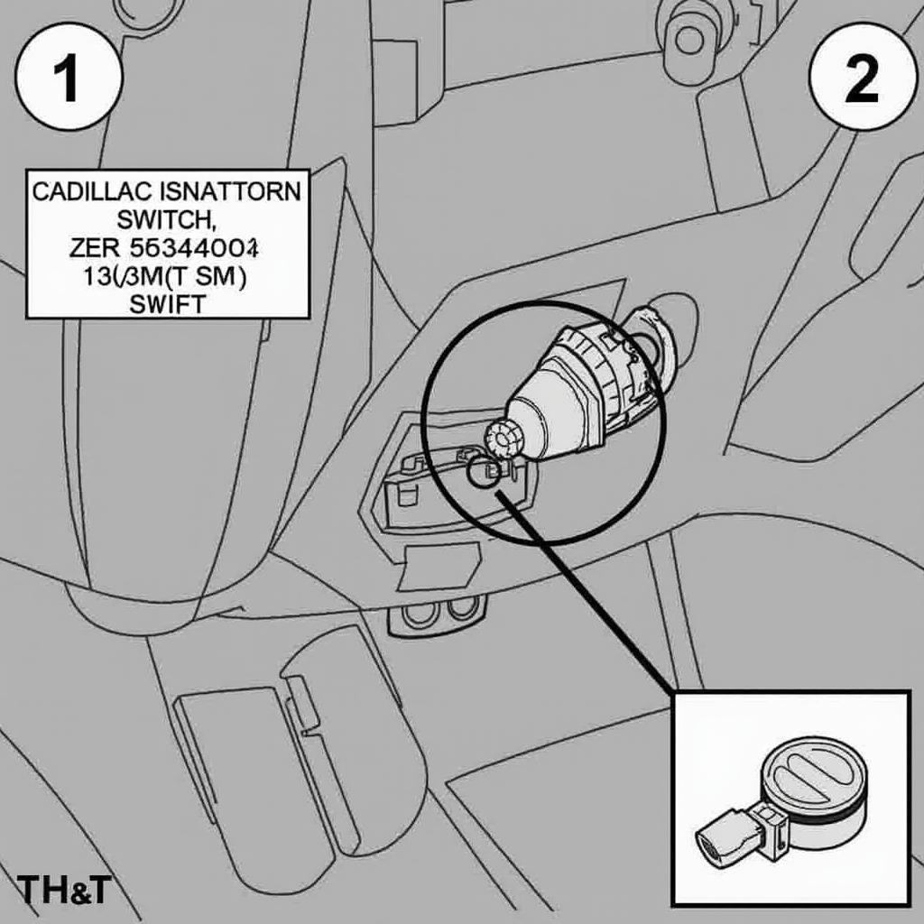 Cadillac SRX Ignition Switch