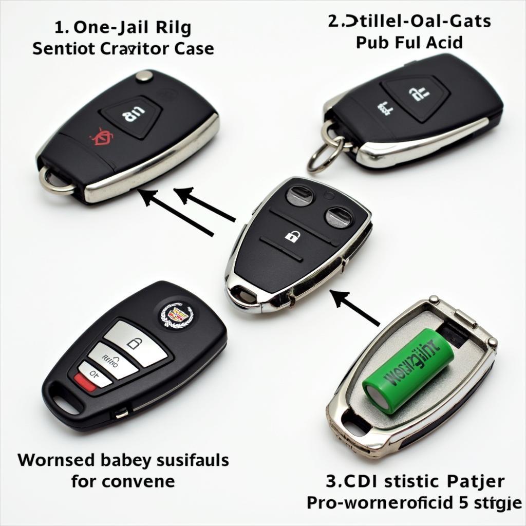 Common Cadillac STS Key Fob Malfunctions