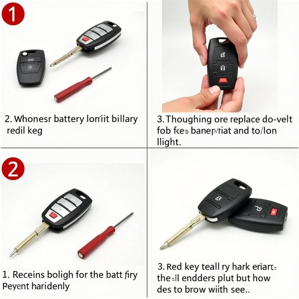 Replacing a Car Key Fob Battery