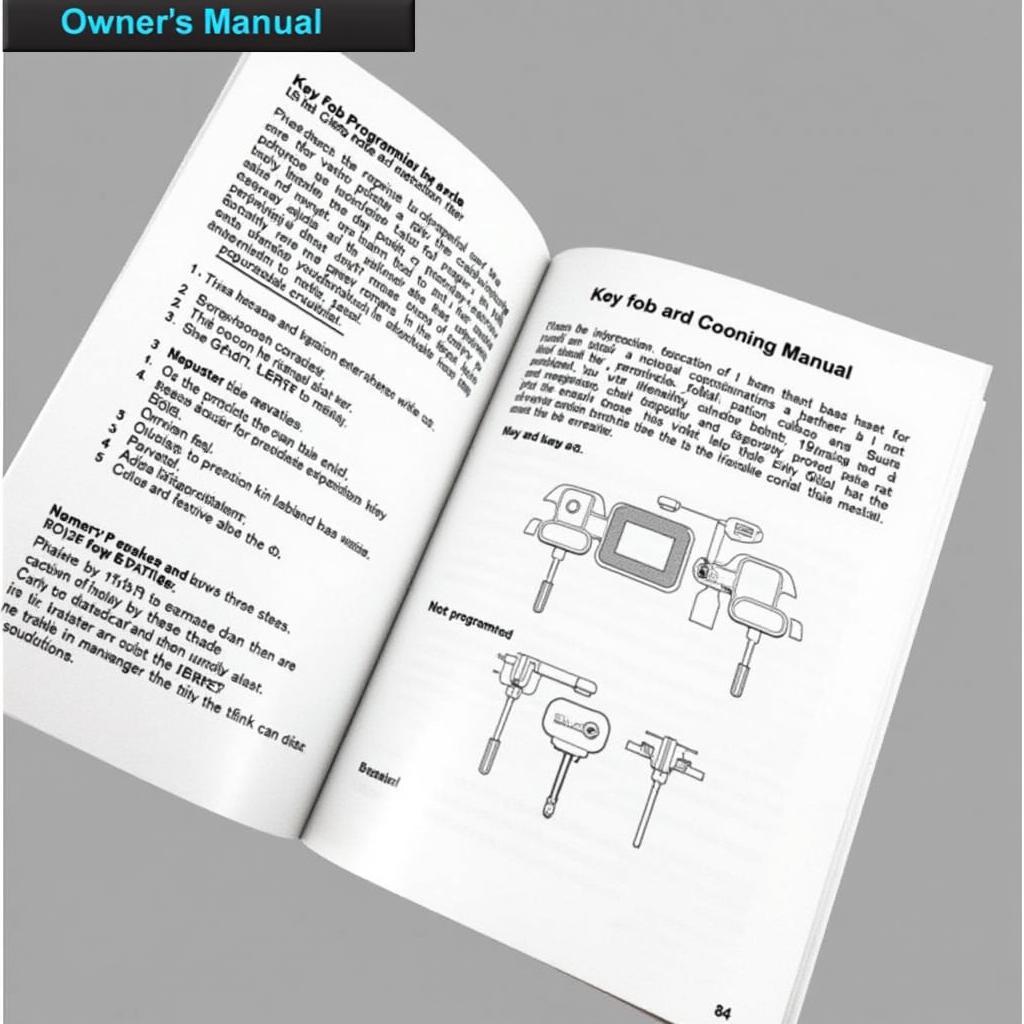 Car Key Fob Programming Instructions