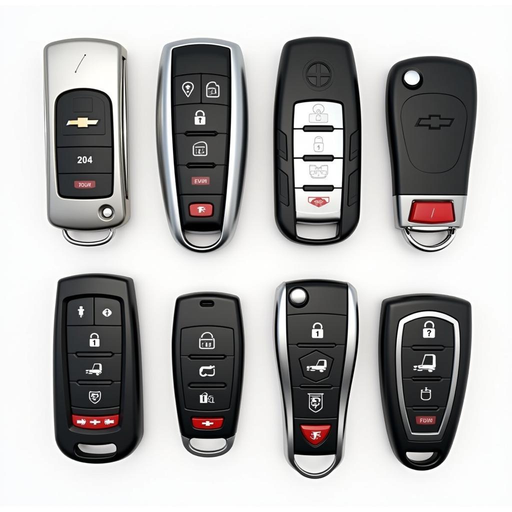 Different Types of Chevrolet Impala Key Fobs