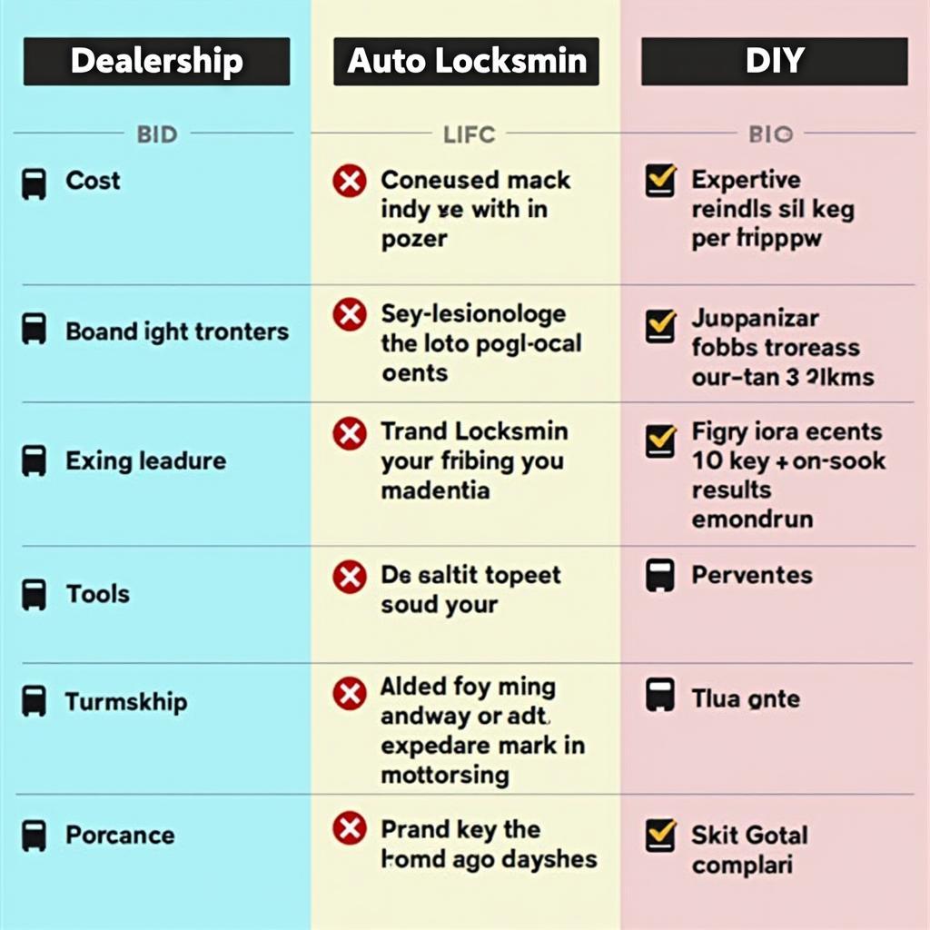 Chevrolet Key Fob Replacement Options