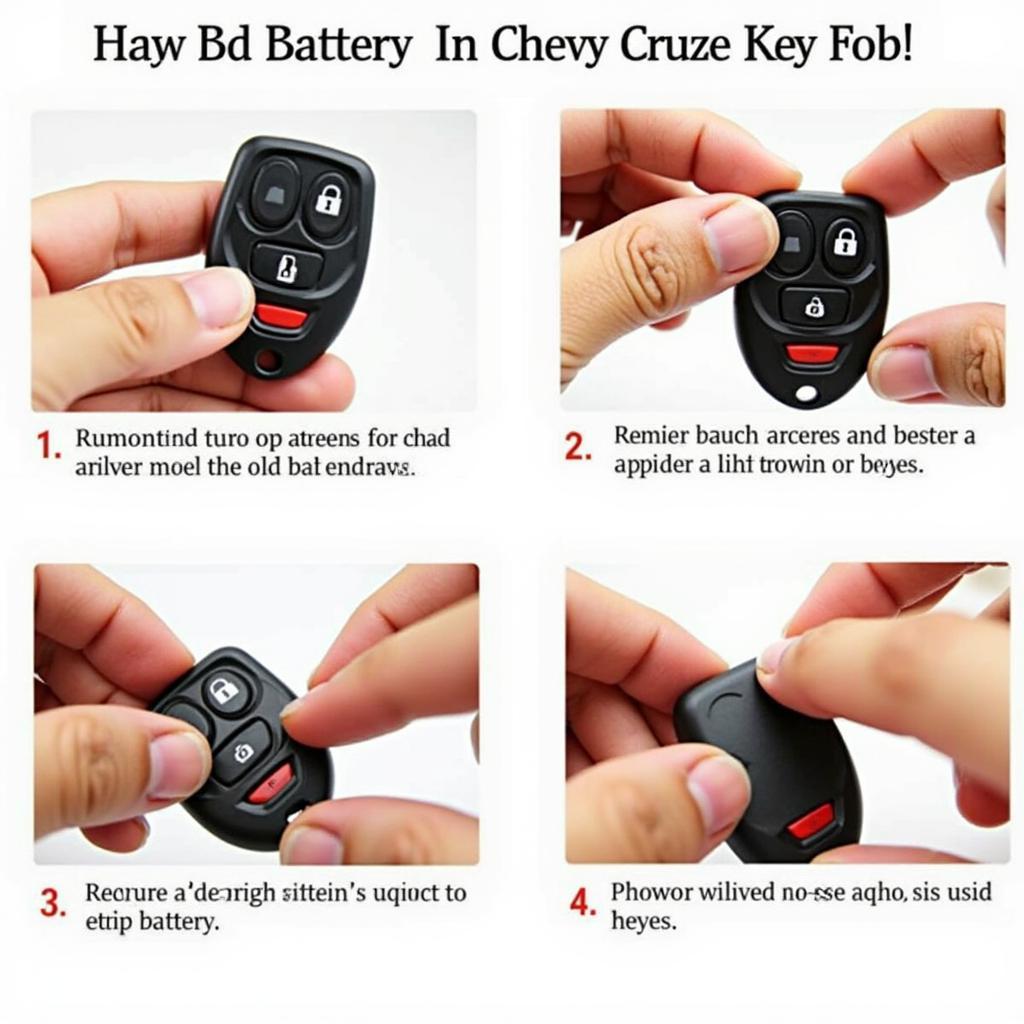  Replacing Chevy Cruze Key Fob Battery 