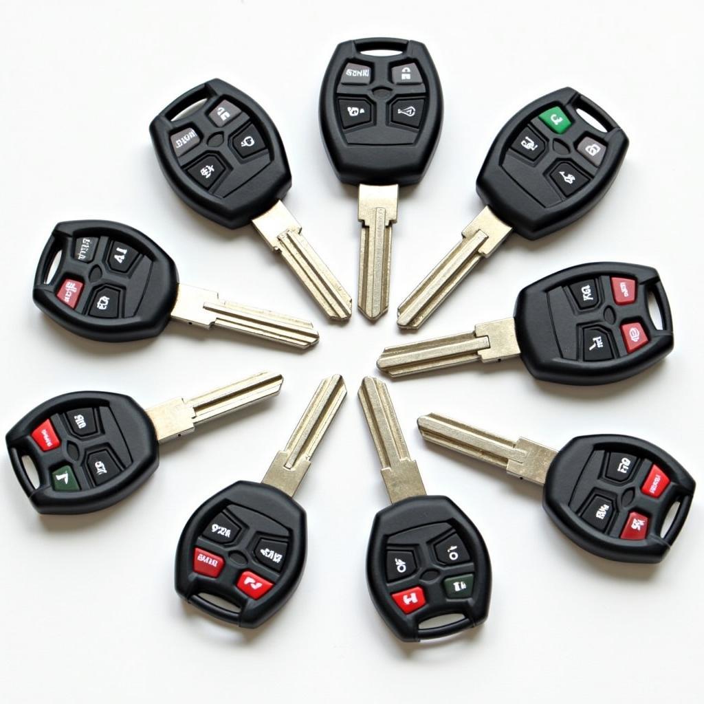 Different Types of Chevy GMC Key Fobs