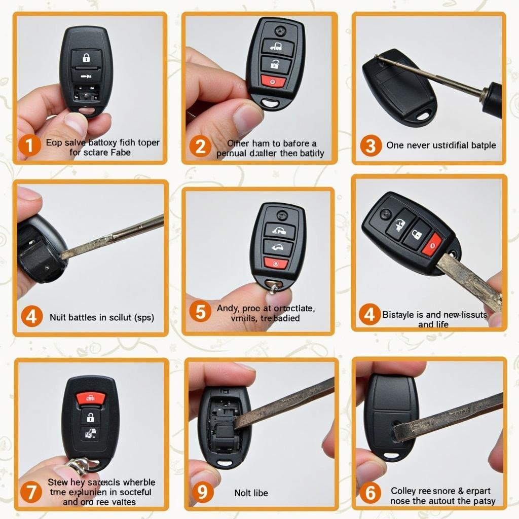 Chevy Malibu Key Fob Battery Replacement Process