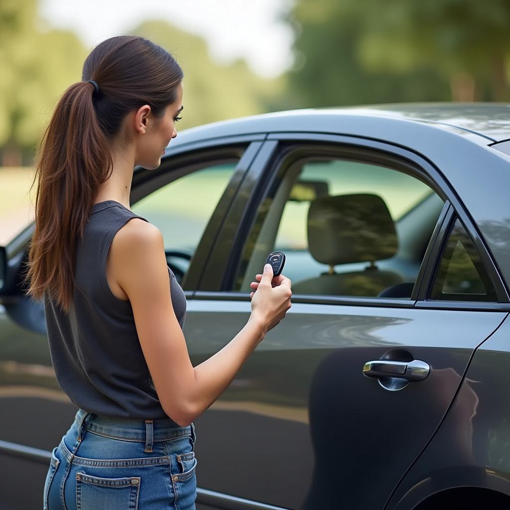 Chevy Malibu Key Fob Range Test