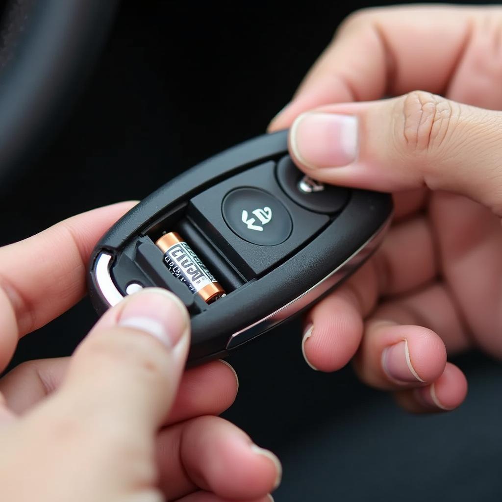 Replacing a Chevy Malibu Key Fob Battery