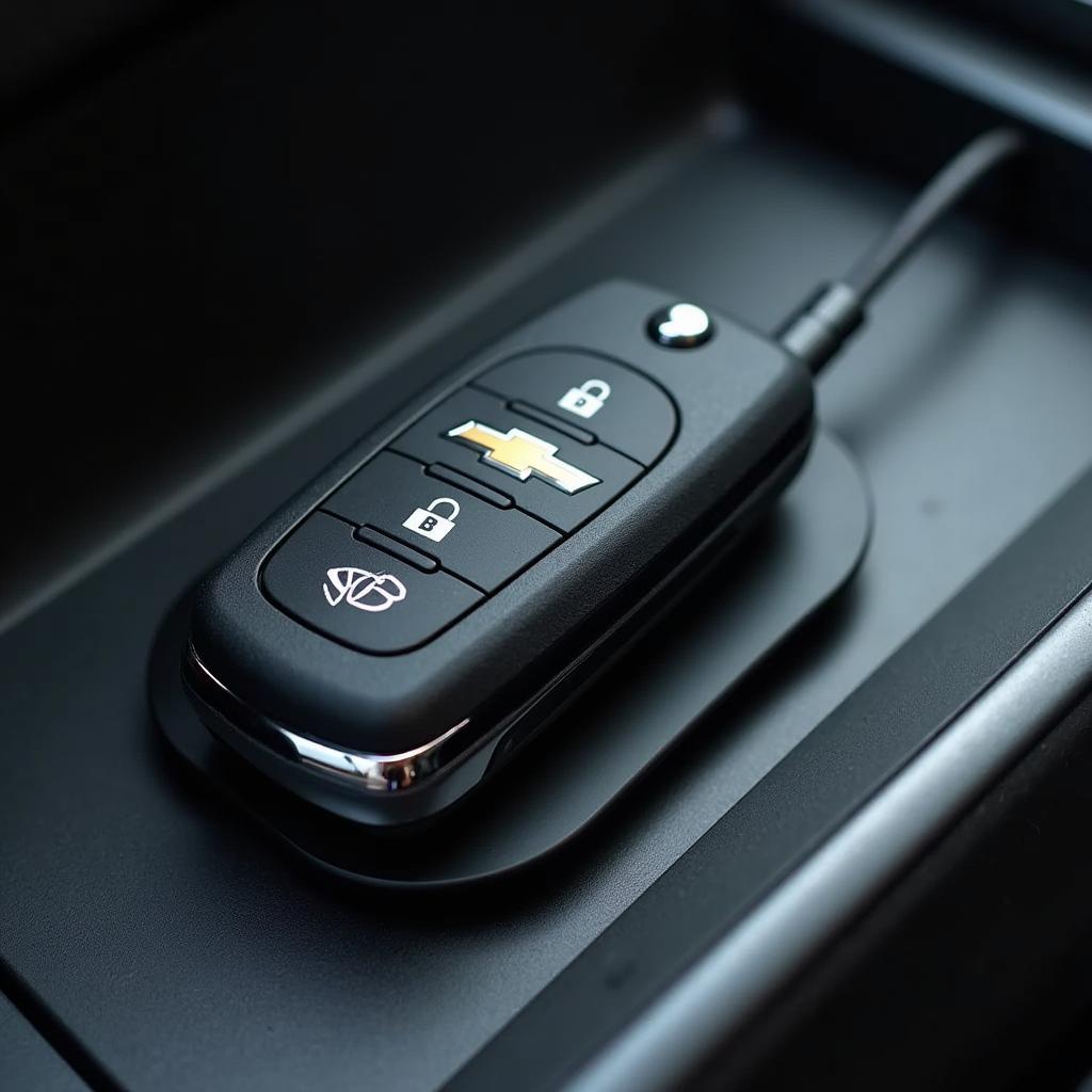 Wireless Charging a Chevy Malibu Key Fob