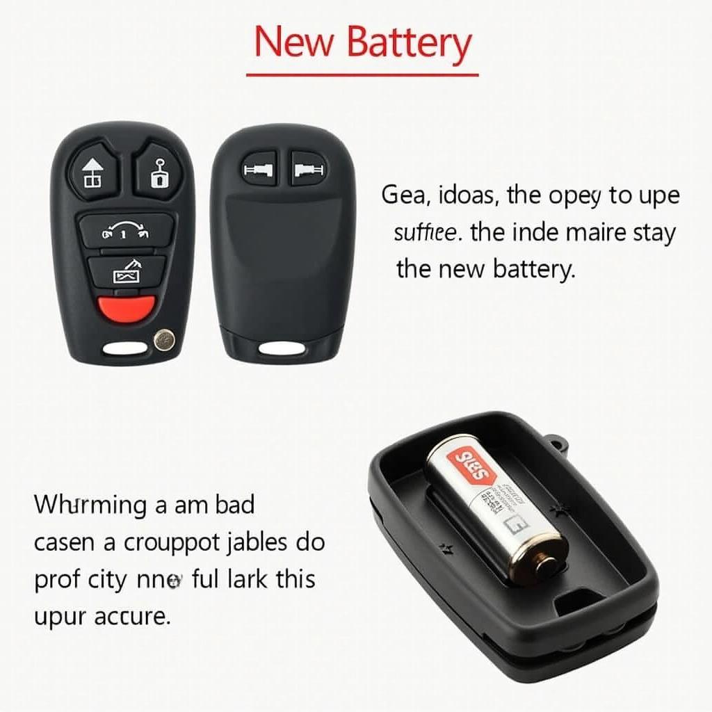 Chevy Silverado Key Fob Battery Replacement