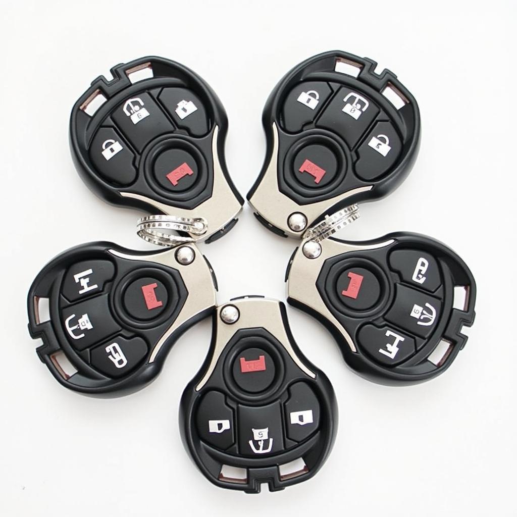 Types of China GMC Acadia Key Fobs