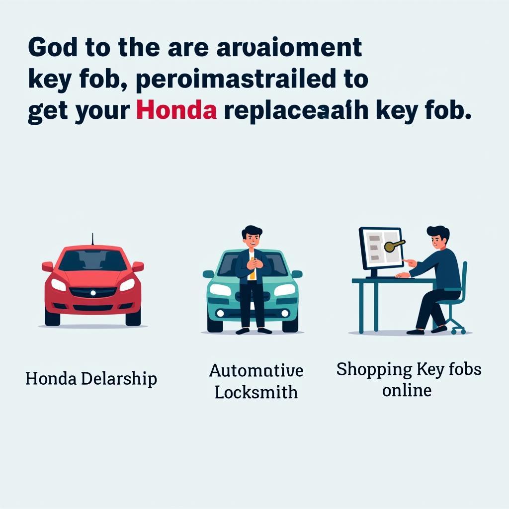 Choosing a Honda Accord Key Fob Replacement Provider