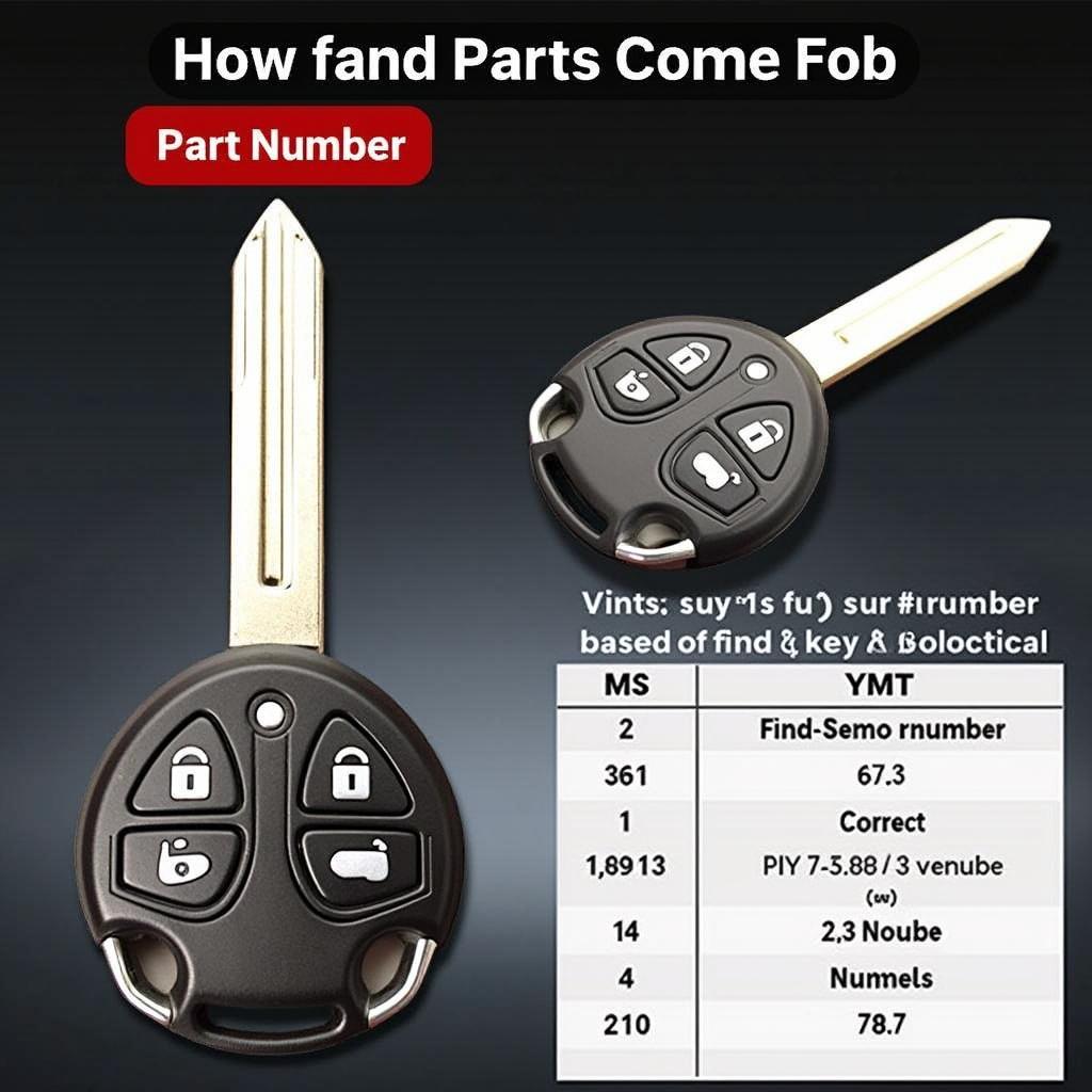 Choosing the Right Key Fob for Your ML320: Checking Model Year and Part Number Compatibility