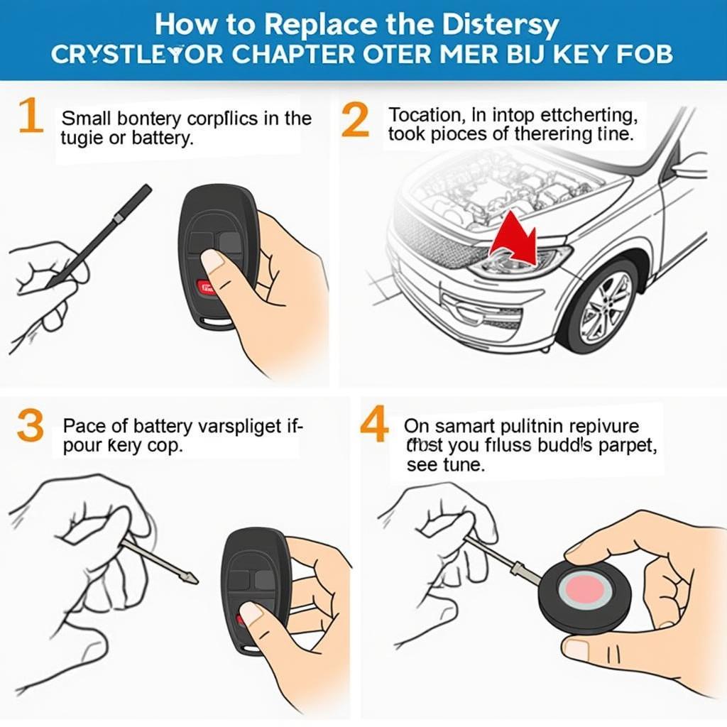 Chrysler 200 Key Fob Battery Replacement