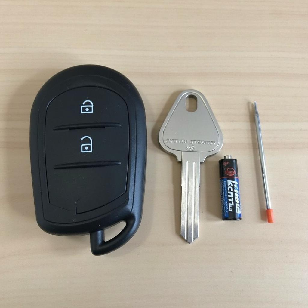 Replacing the battery in a Chrysler 300 key fob