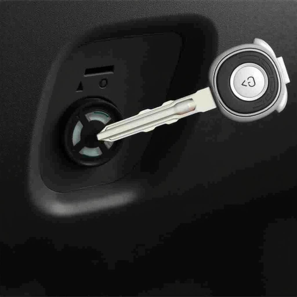 Chrysler 300 Key Fob in Ignition