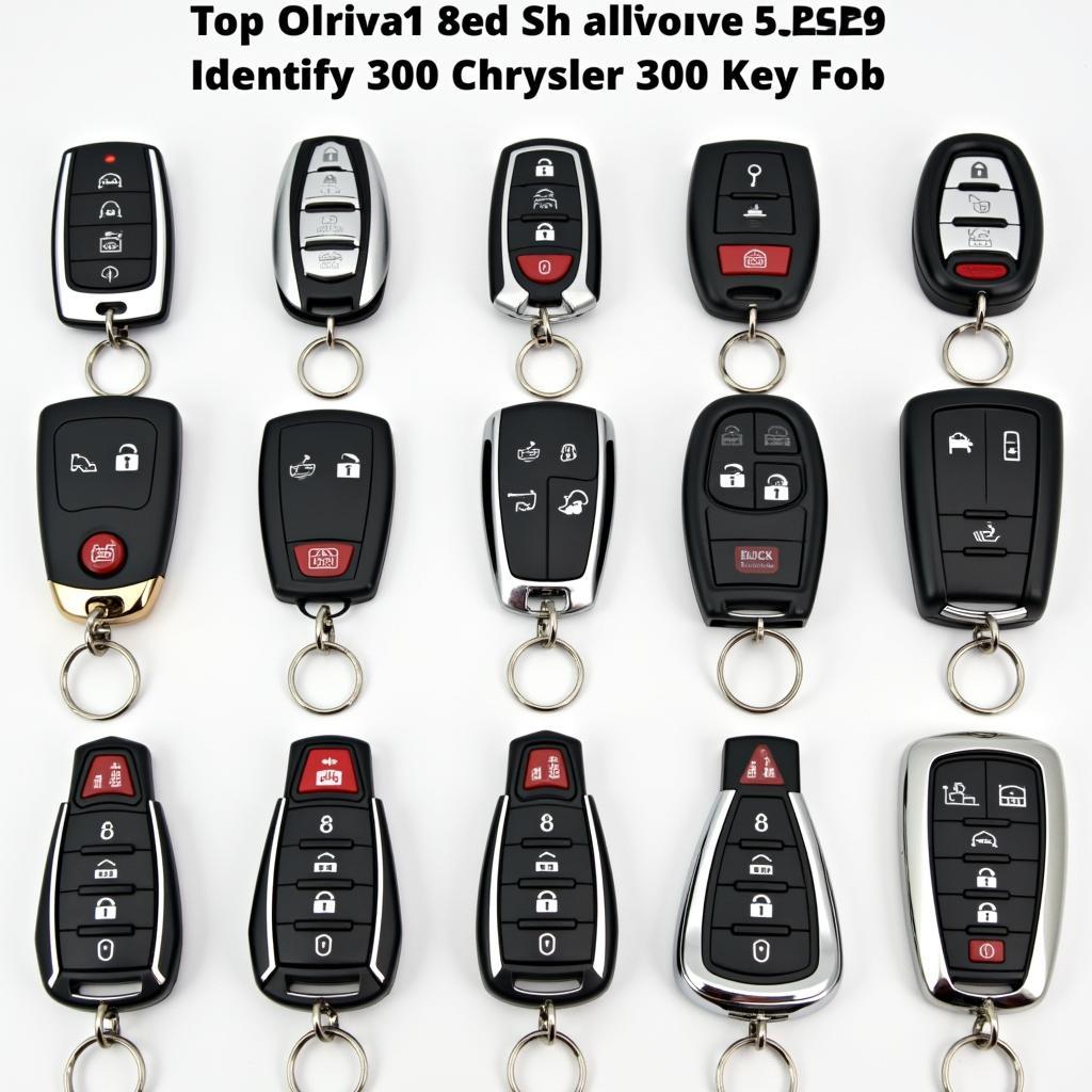 Different Chrysler 300 Key Fob Types