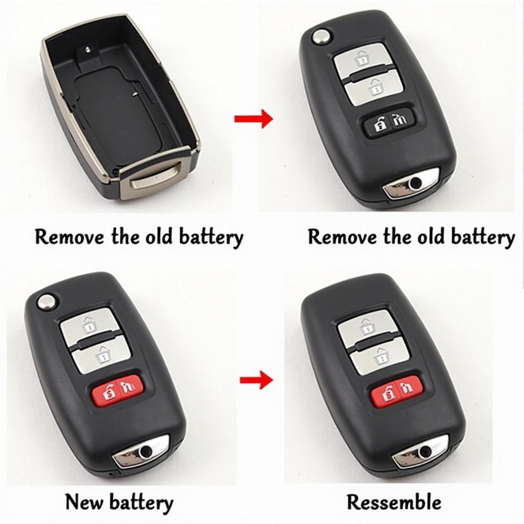 Chrysler Key Fob Battery Replacement Steps