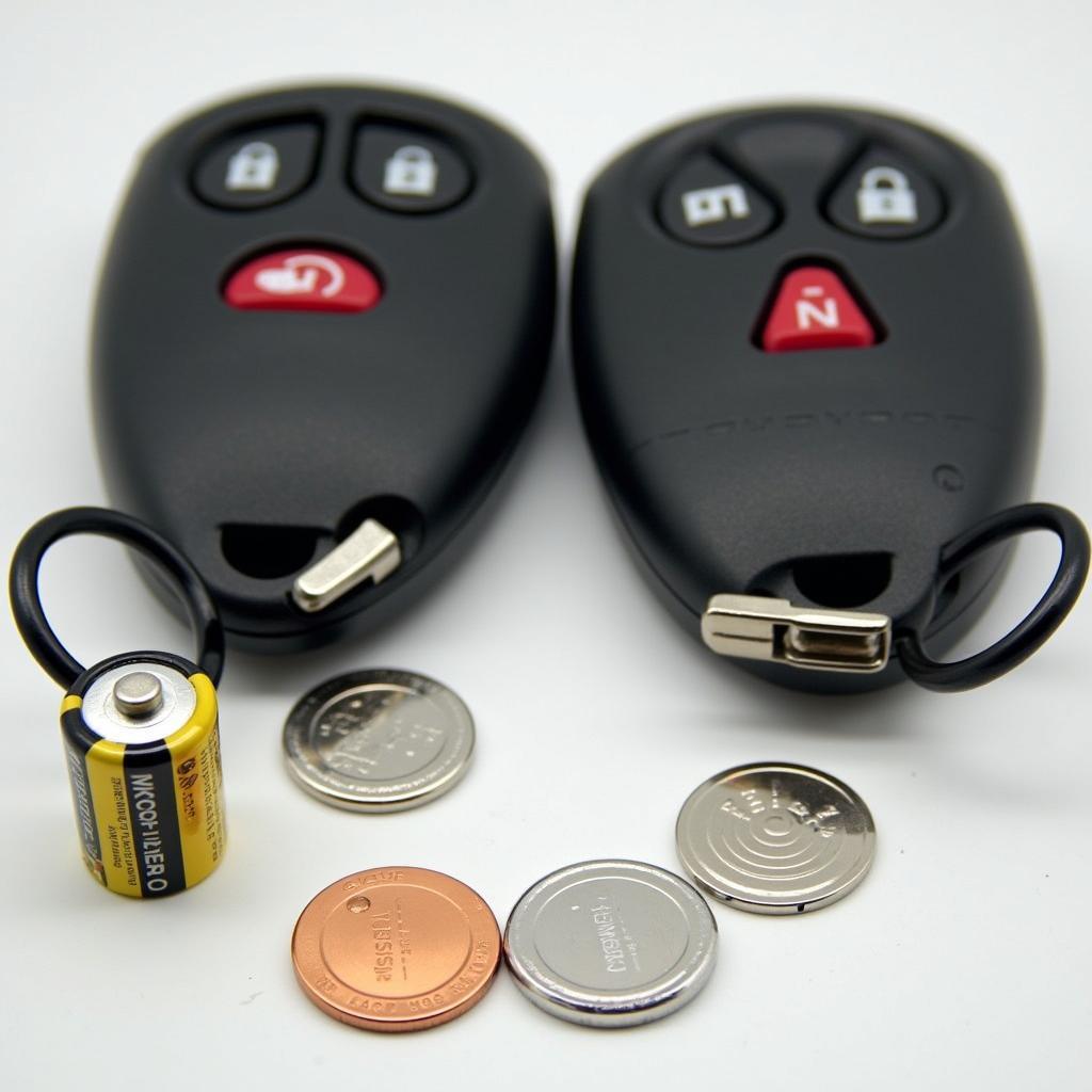 Chrysler Key Fob Battery Types